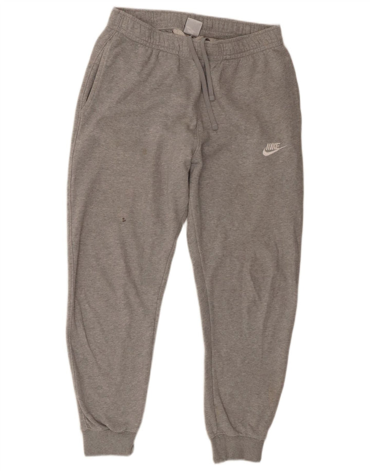 Pantaloni da tuta da uomo Nike Joggers in cotone grigio medio
