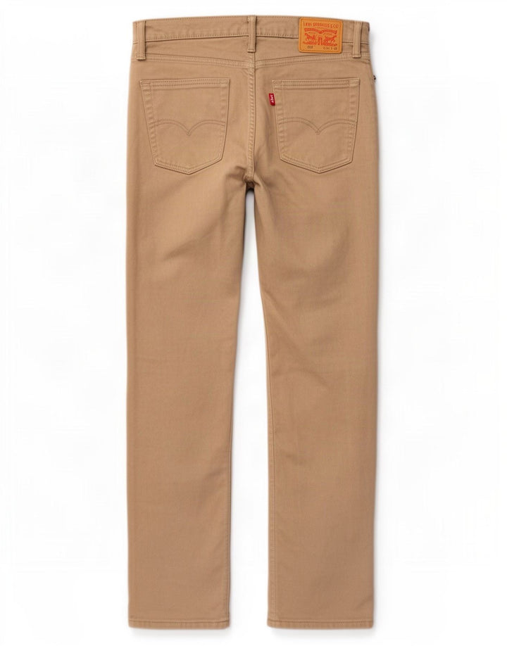 Levi's Uomo 513 Jeans dritti slim W31 L32 Cotone beige