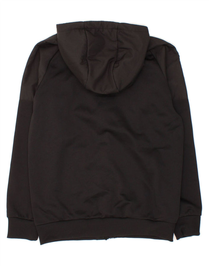 MCKENZIE Boys Zip Hoodie Sweater 13-14 Years  Black Polyester Vintage Mckenzie and Second-Hand Mckenzie from Messina Hembry 