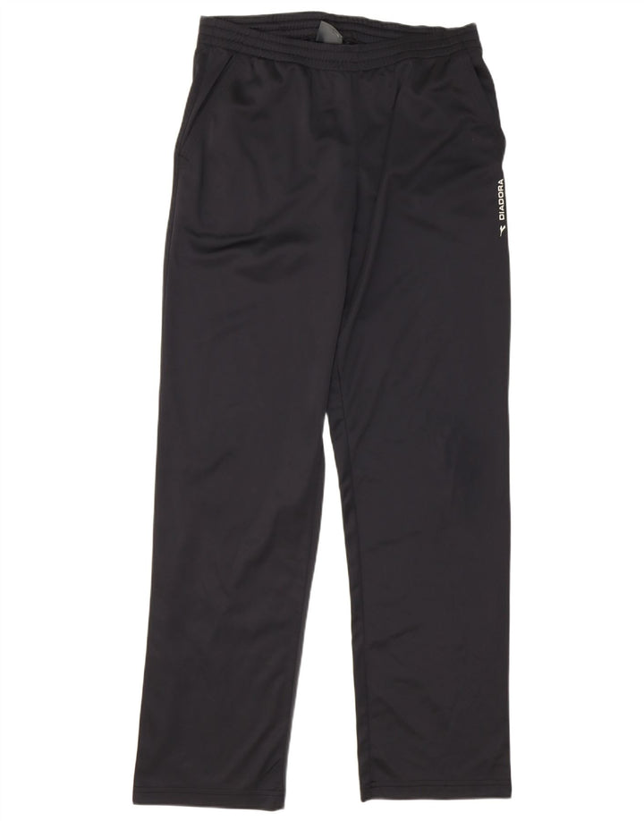 Pantaloni da tuta da uomo Diadora UK 40 Medium Nero Poliestere