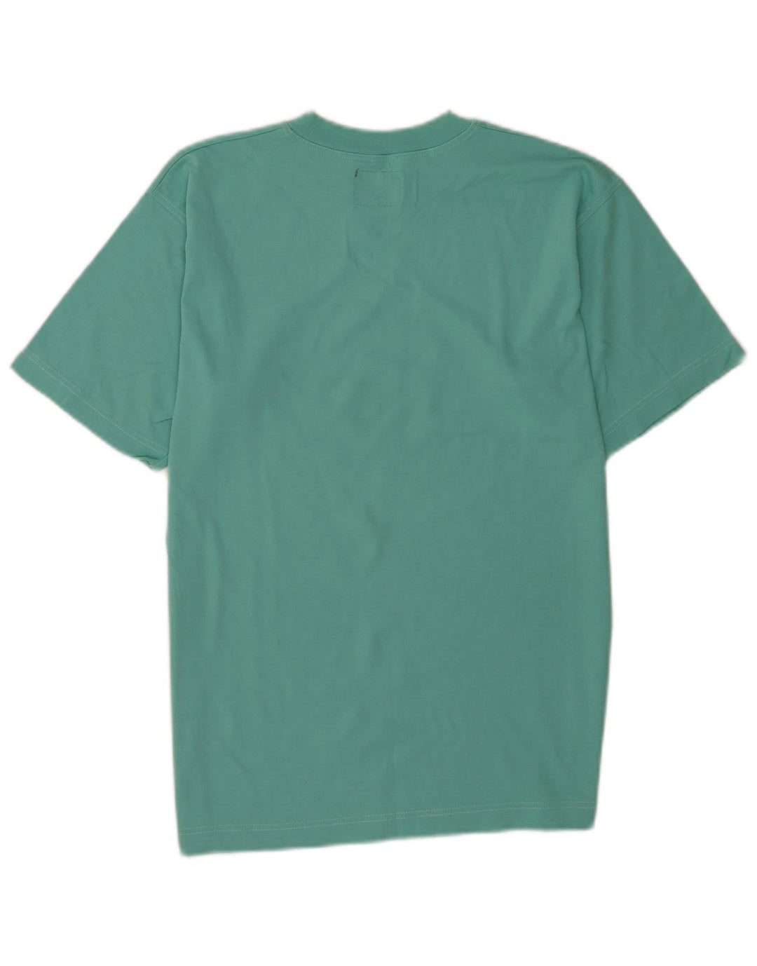 T-shirt grafica da uomo Vagabond Top piccola in cotone turchese