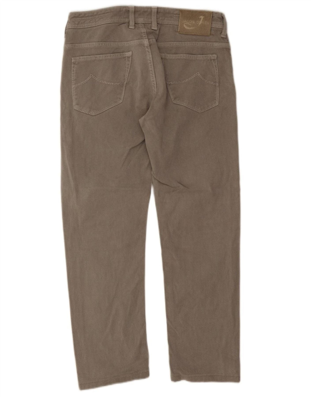 Jeans dritti regolari da uomo Jacob Cohen W32 L26 cotone grigio