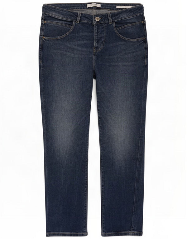 Guess Jeans affusolati dal taglio rilassato da donna W28 L25 Blu navy Cotone