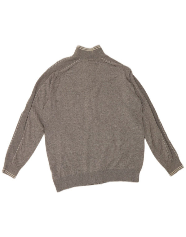 Giacca da ginnastica da uomo Marks & Spencer in cotone grigio medio