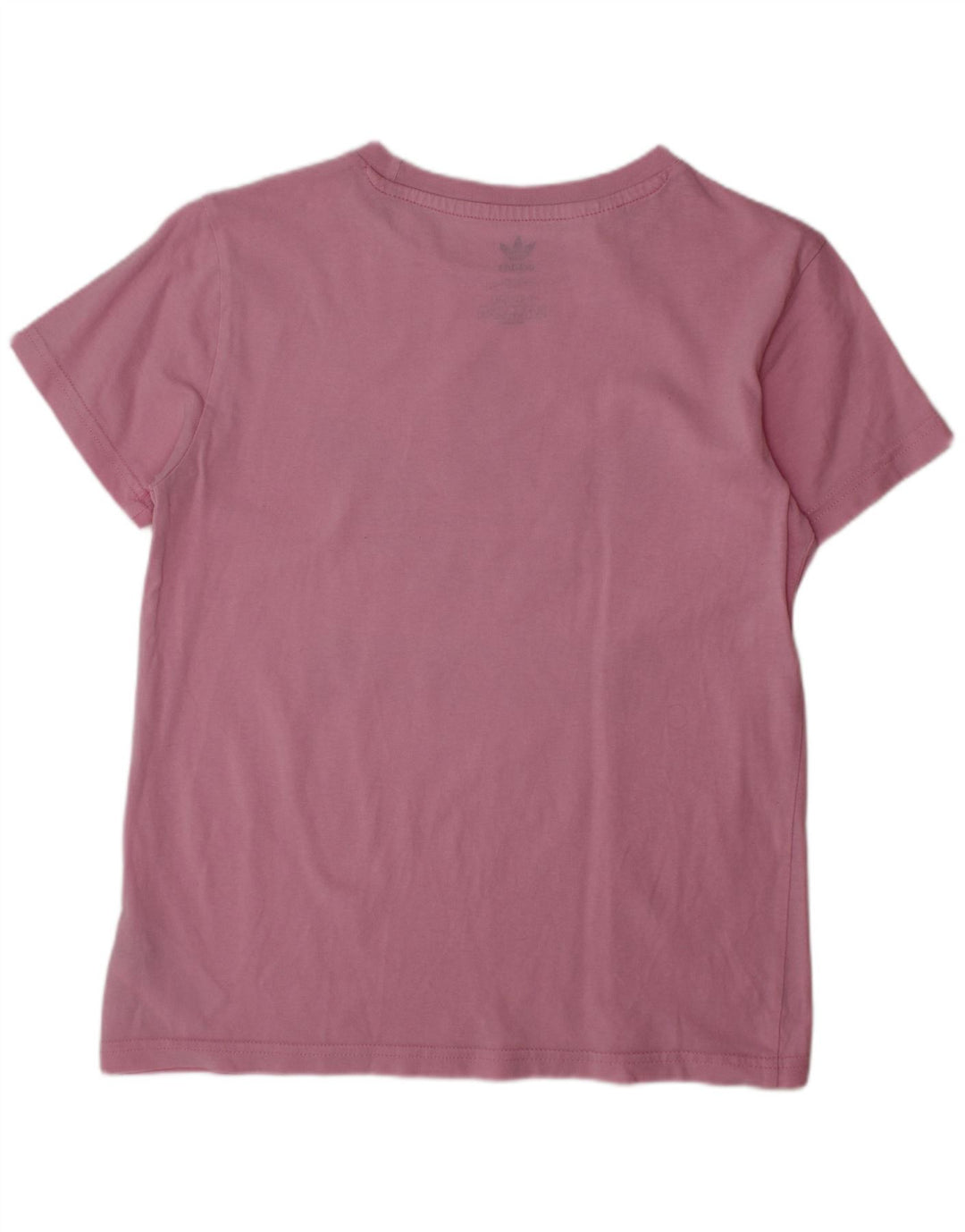 T-shirt grafica ADIDAS per bambina 9-10 anni in cotone rosa