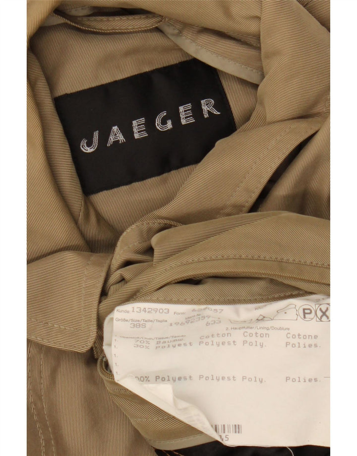Soprabito ampio da uomo Jaeger UK 38 Cotone beige medio