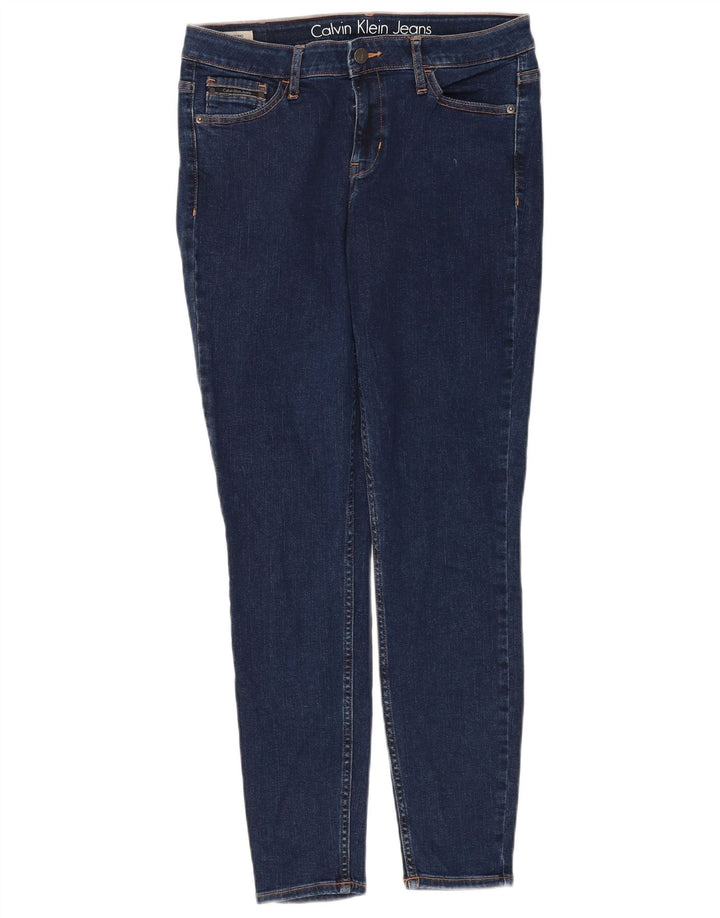 Jeans skinny da donna Calvin Klein W30 L30 Blu navy