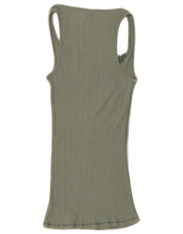 Canotta da donna United Colors of Benetton UK 8 Small Verde