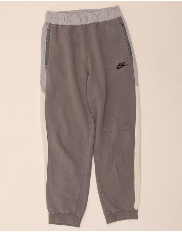 NIKE Pantaloni da tuta da ragazzo Joggers 13-14 anni XL Grigio Colourblock