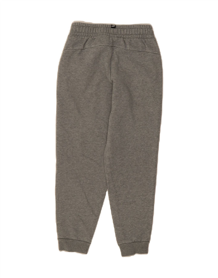 PUMA Boys Tracksuit Trousers Joggers 9-10 Years  Grey Cotton Vintage Puma and Second-Hand Puma from Messina Hembry 