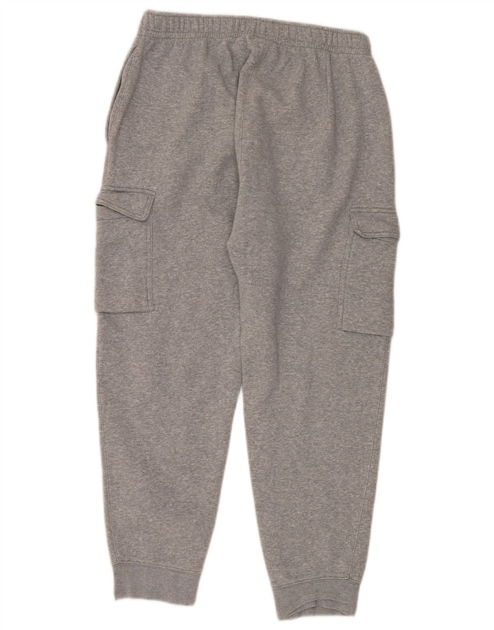 Pantaloni della tuta cargo Nike da uomo, pantaloni da jogging, cotone grigio medio
