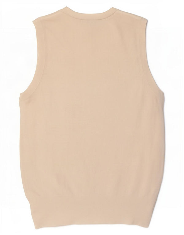 Zara Womens Vest Tank Top UK 12 Medium White Viscose