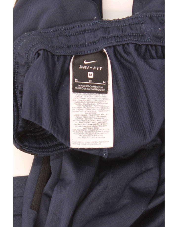 Pantaloni da tuta Nike Dri Fit da uomo, poliestere color block medio blu navy