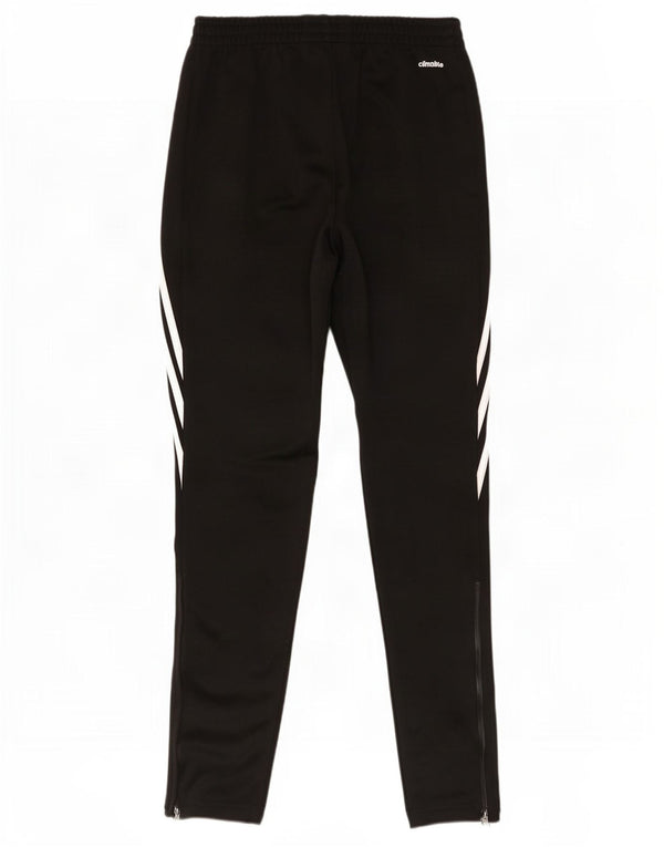 Pantaloni da tuta Adidas Climalite da uomo piccoli in poliestere nero