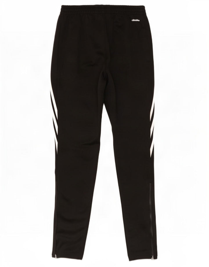 Pantaloni da tuta Adidas Climalite da uomo piccoli in poliestere nero