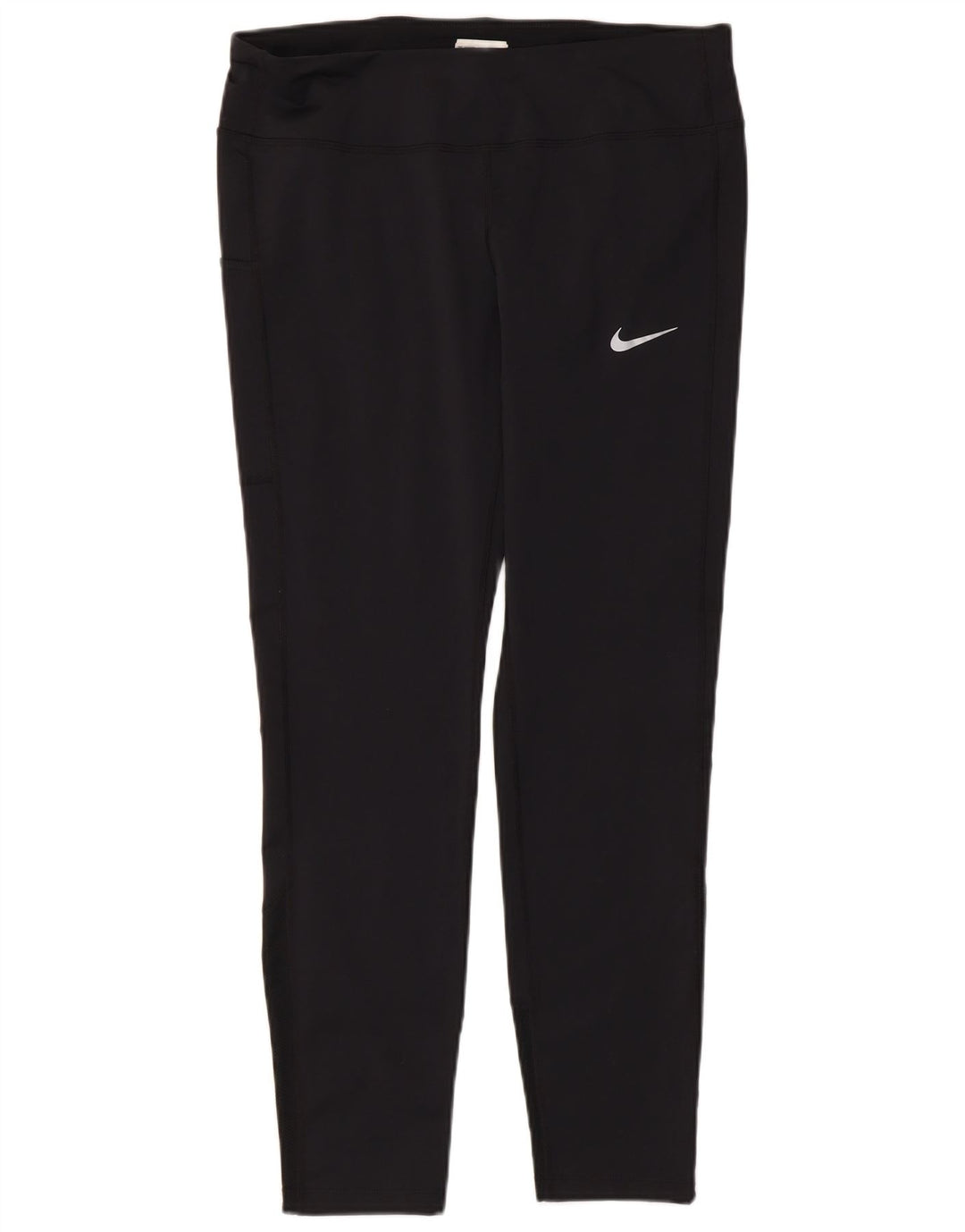 Leggings NIKE Dri Fit da donna UK 16 Large Nero Poliestere