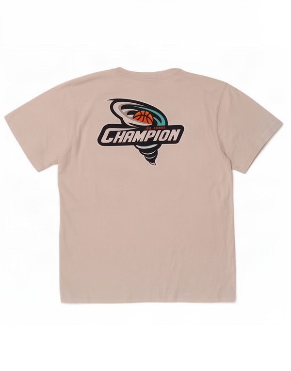 T-shirt grafica da uomo Champion Top grande bianca