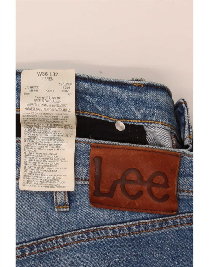 Jeans Lee Daren Slim da uomo W36 L32 in cotone blu