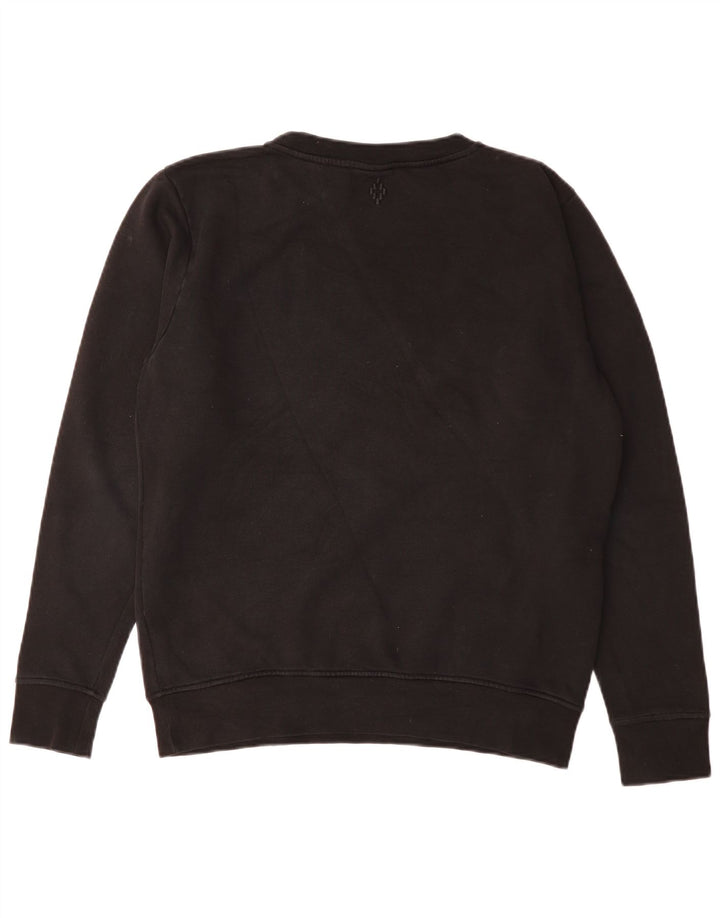 Felpa grafica da uomo Marcelo Burlon piccola in cotone nero