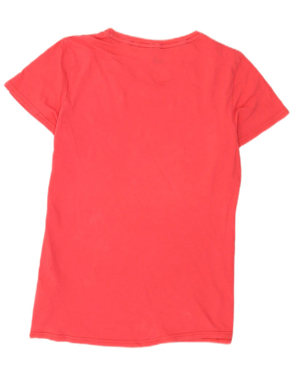T-shirt grafica da donna Puma Top UK 14 cotone rosa medio