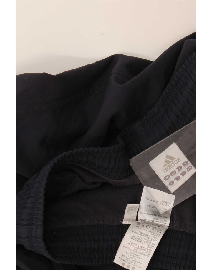 Pantaloni da tuta da donna Adidas UK 16 Large Blu Navy Poliestere