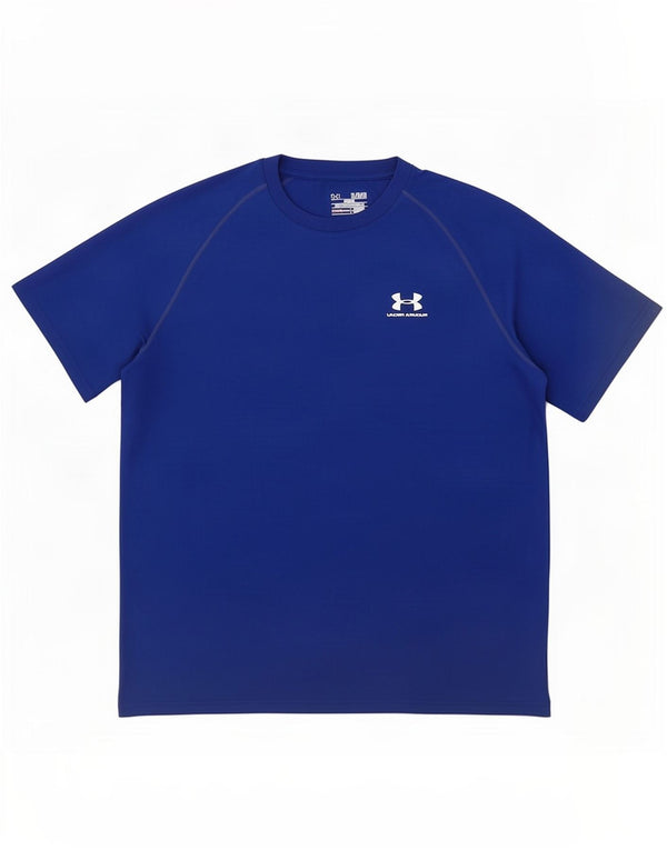 Maglietta Under Armour da uomo Heat Gear Top XL blu poliestere