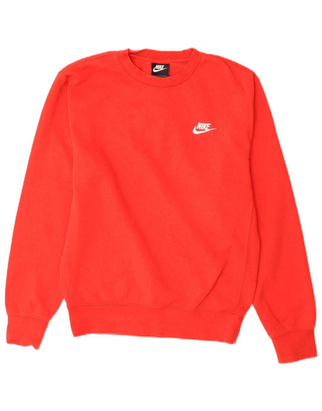 Felpa da uomo NIKE maglione XS rosso cotone