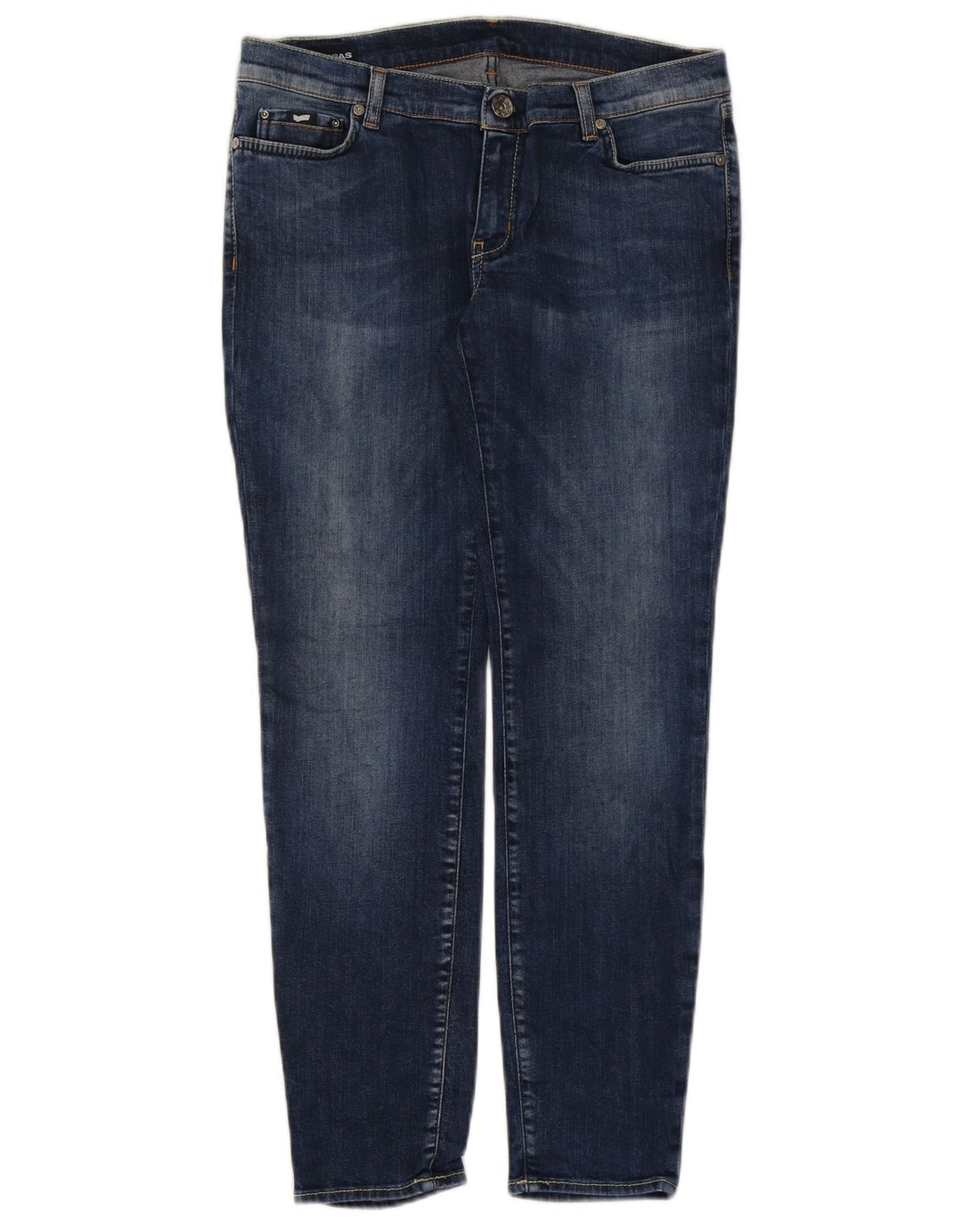 Jeans slim da donna Gas W31 L28 cotone blu