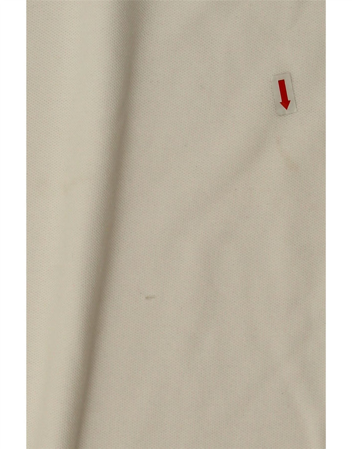 Polo Uomo Slam Large in Cotone Bianco