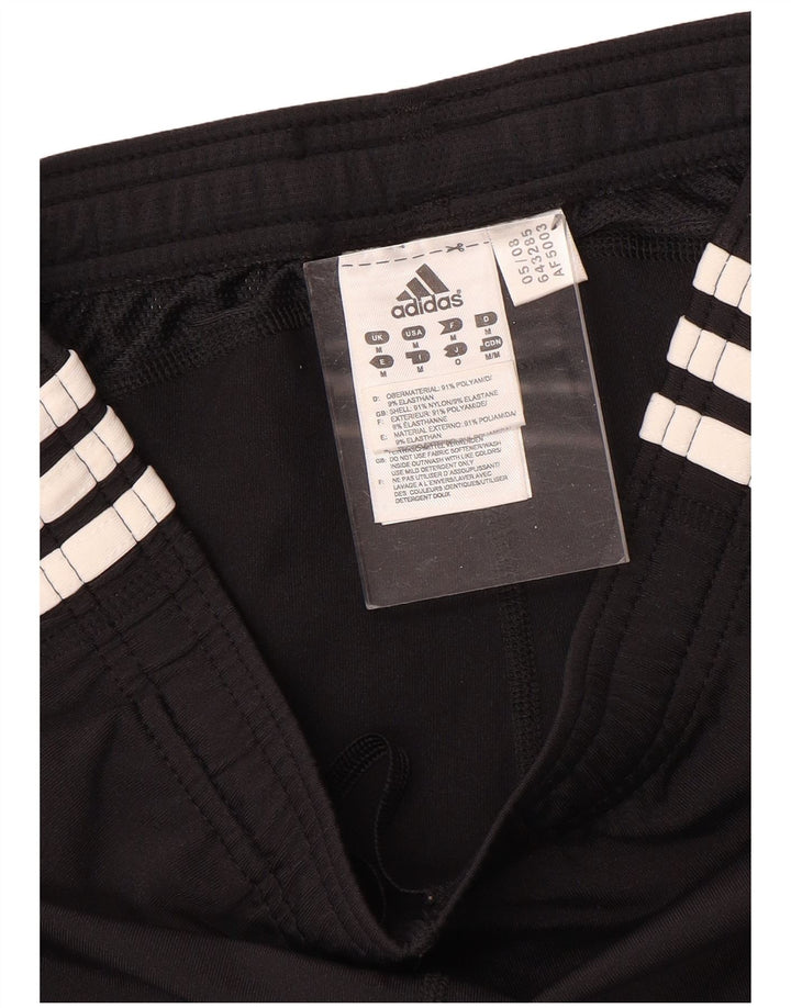 Pantaloncini sportivi Adidas Climalite da uomo medio nero in poliammide