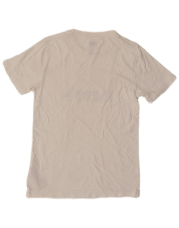T-shirt grafica da ragazzo Levi's Top 13-14 anni in cotone bianco