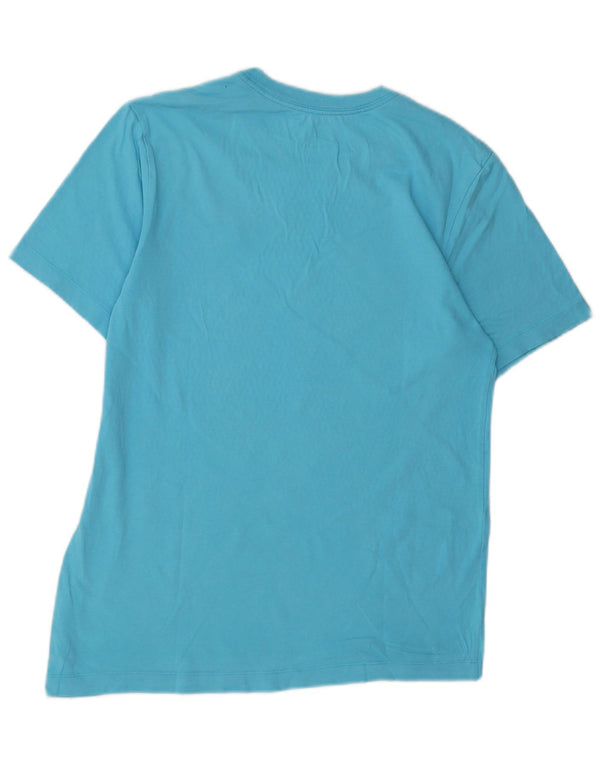 T-shirt da donna NIKE Top UK 10 piccola in cotone blu