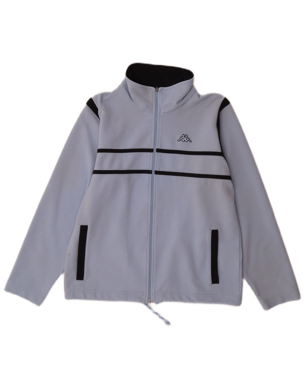 Giacca da tuta da donna KAPPA UK 14 Poliestere color block blu medio