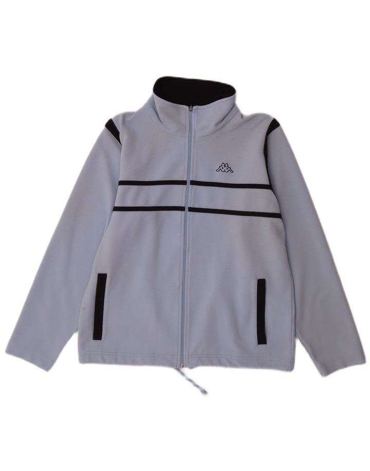 Giacca da tuta da donna KAPPA UK 14 Poliestere color block blu medio