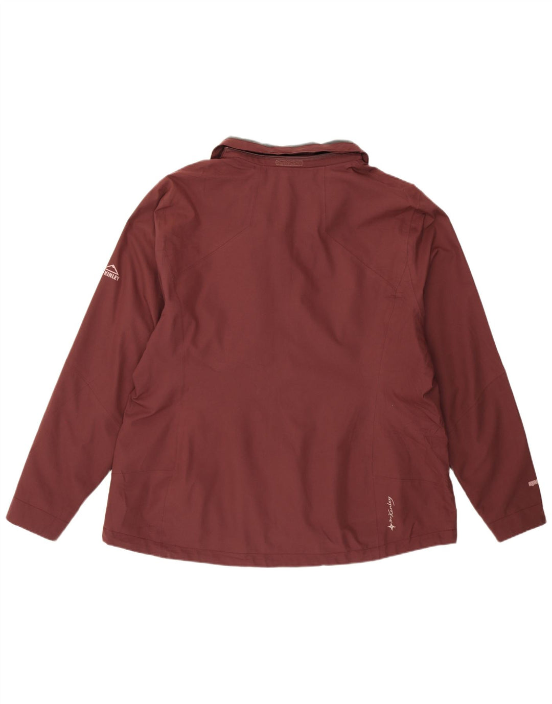 Giacca antipioggia da donna MC Kinley UK 22 3XL Poliestere bordeaux