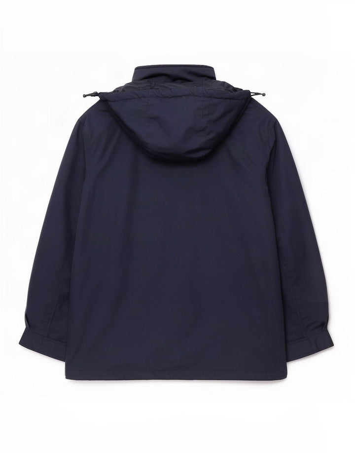Giacca imbottita con cappuccio Fila Uomo IT 48 Medio Blu Navy Cotone