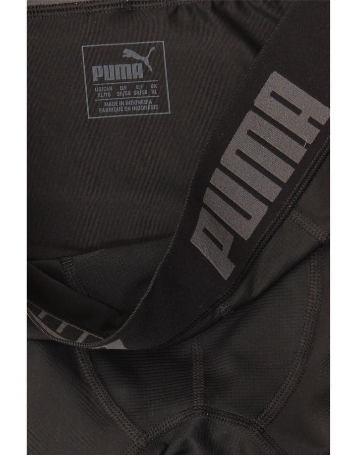 PUMA Mens Graphic Leggings XL  Black Vintage Puma and Second-Hand Puma from Messina Hembry 
