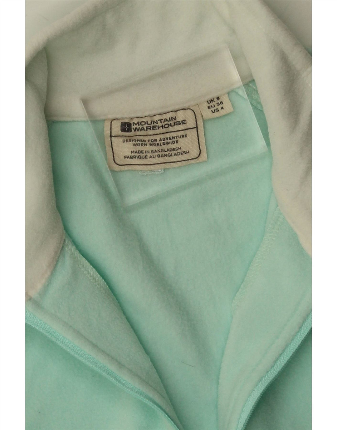 Maglione in pile da donna con collo con zip Mountain Warehouse UK 8 piccolo Turchese