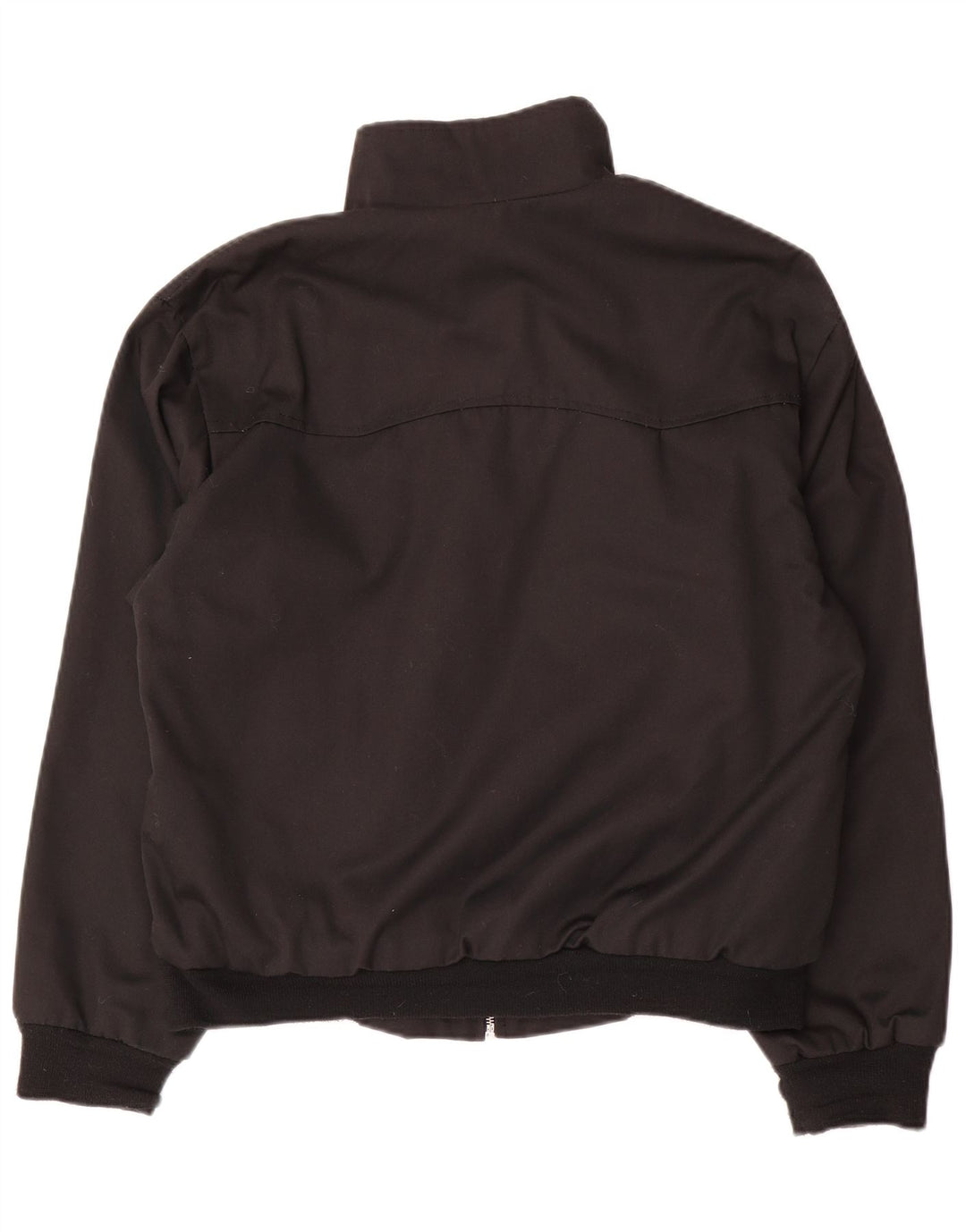 Giubbotto bomber da uomo vintage UK 38 poliestere nero medio