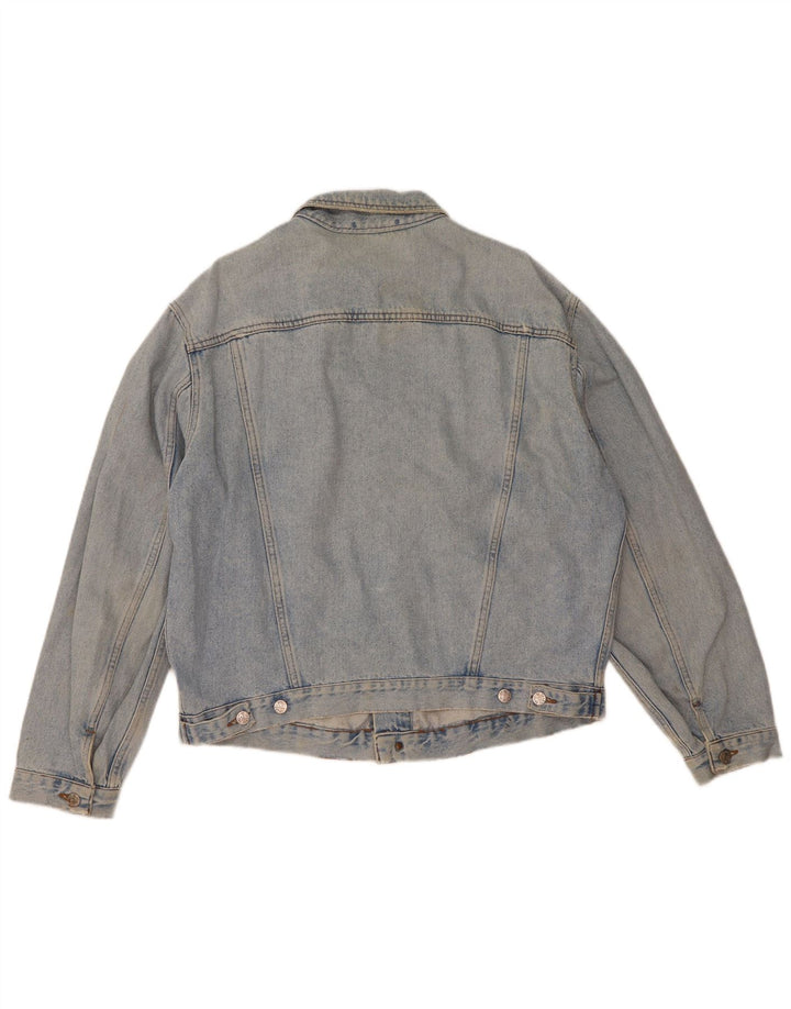Giacca di jeans da uomo El Charro UK 42 XL Cotone blu
