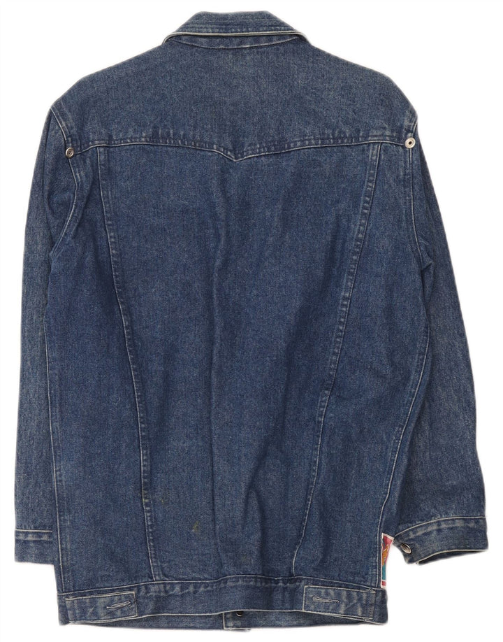Giacca in denim da uomo Esprit UK 38 Cotone blu medio