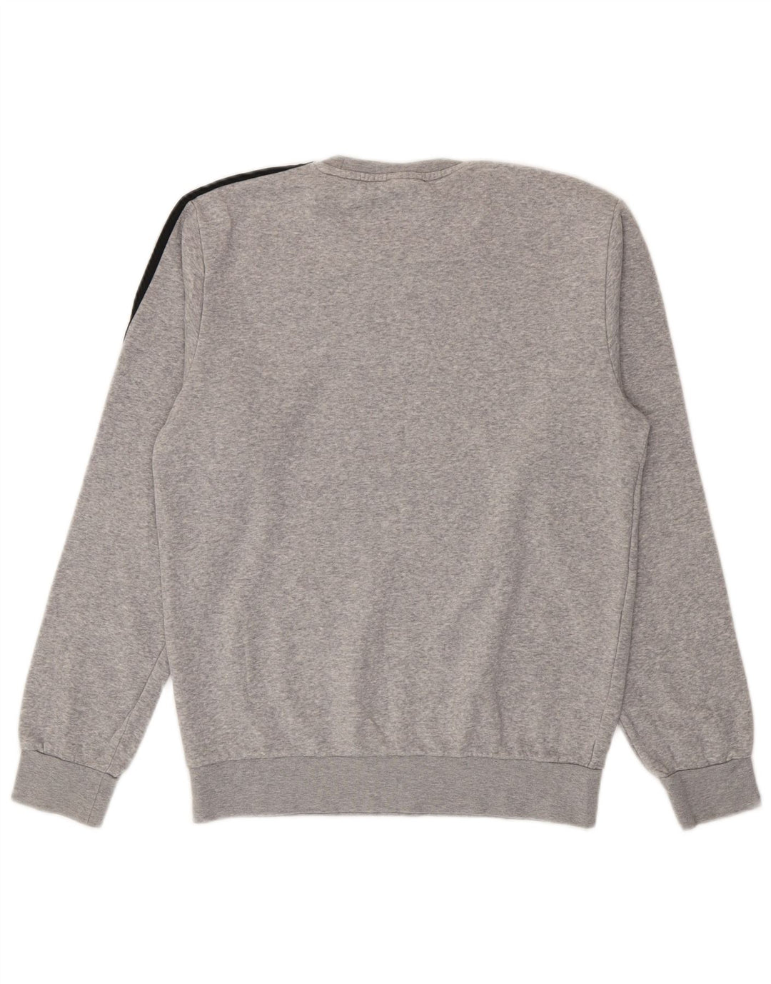 Felpa grafica da uomo Adidas maglione piccolo cotone grigio