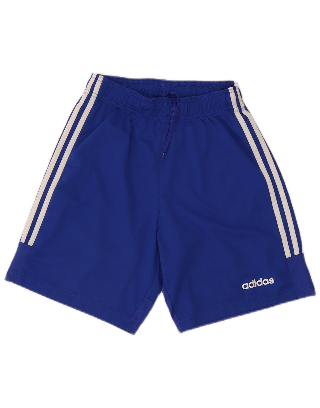 Pantaloncini sportivi Adidas Climalite da uomo piccoli in poliestere blu