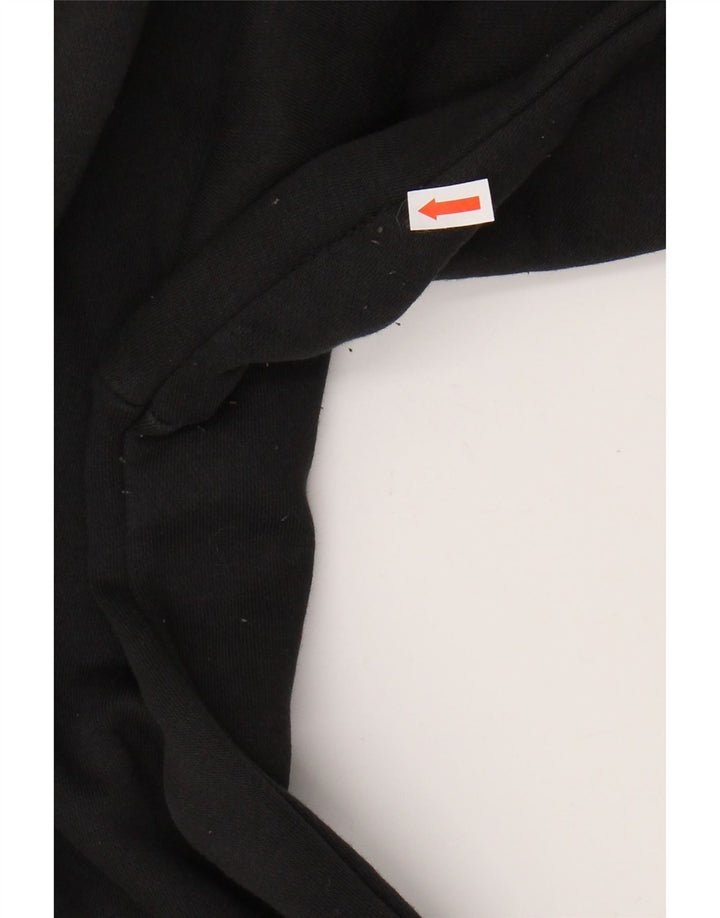 Felpa ADIDAS da uomo maglione piccolo cotone nero
