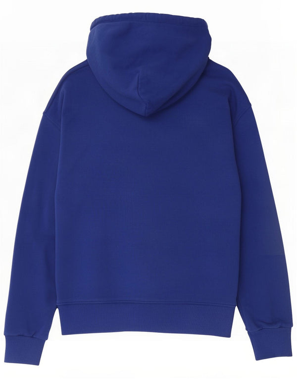 Tommy Hilfiger Mens Graphic Hoodie Jumper XS Blue Cotton