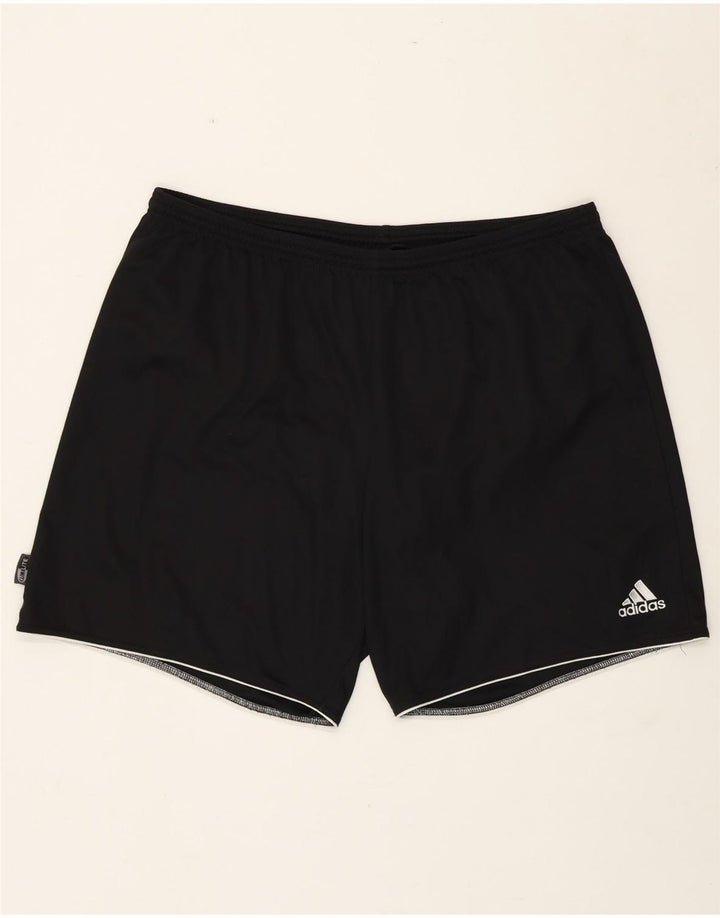 Pantaloncini sportivi Adidas Climalite da uomo 2XL poliestere nero