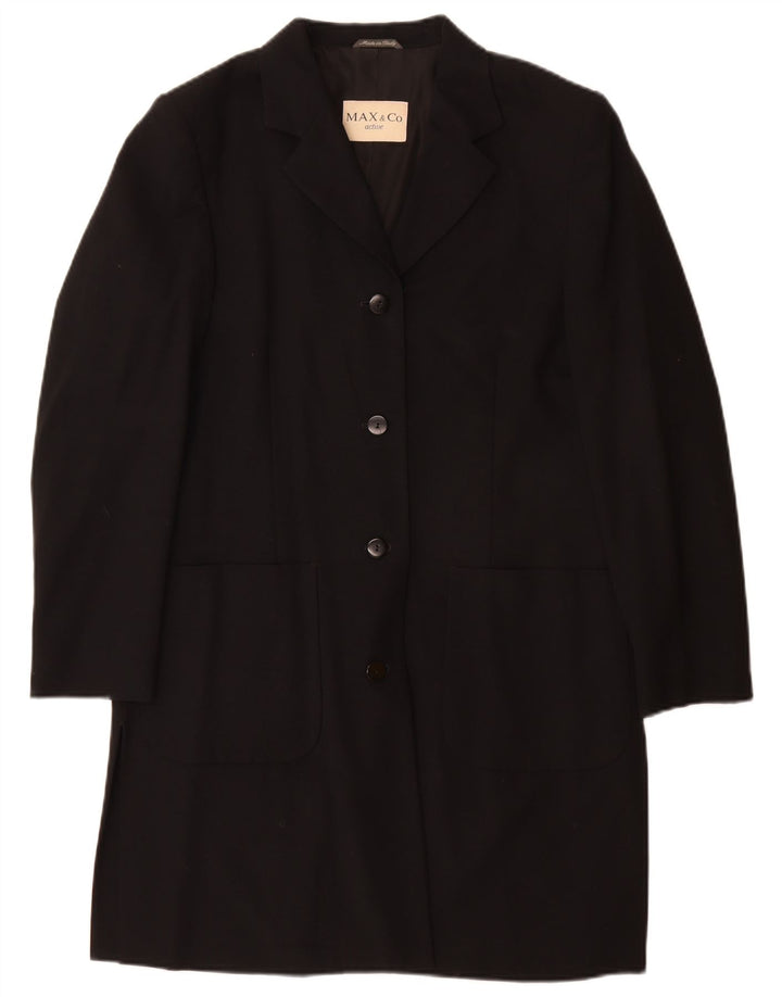 Cappotto da donna Max & Co. UK 12 Lana nera media