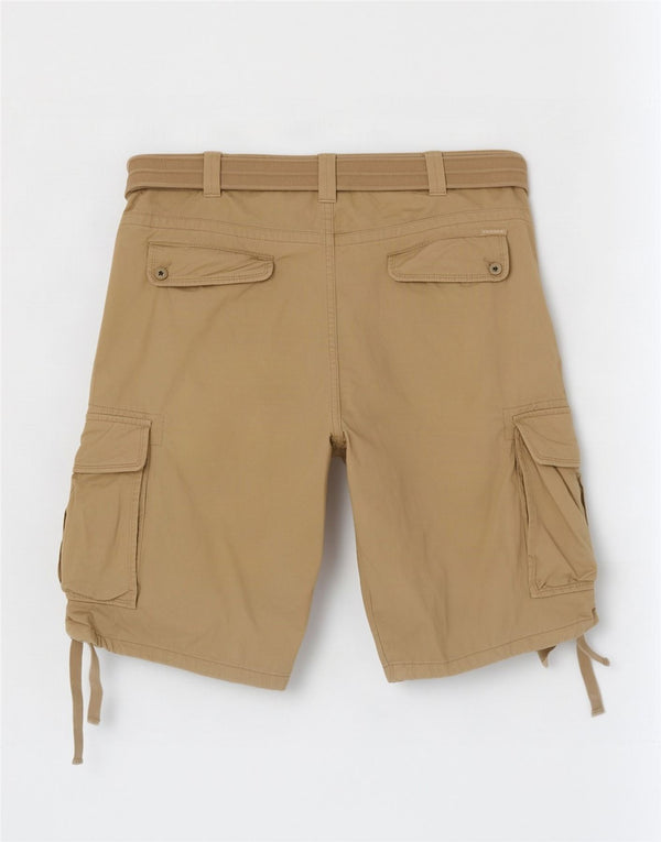 Pantaloncini cargo da uomo Gant W36 grandi in cotone beige
