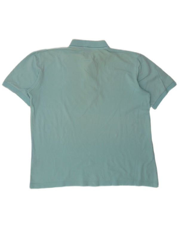 Polo Kappa Uomo XL Turchese Cotone