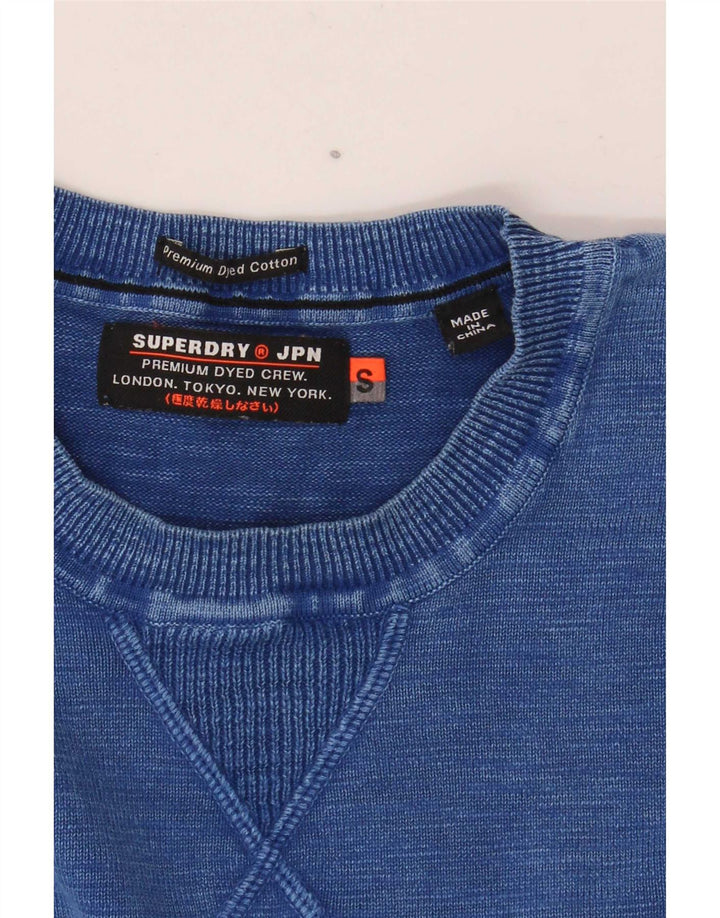 Felpa da uomo Superdry Maglione piccolo blu